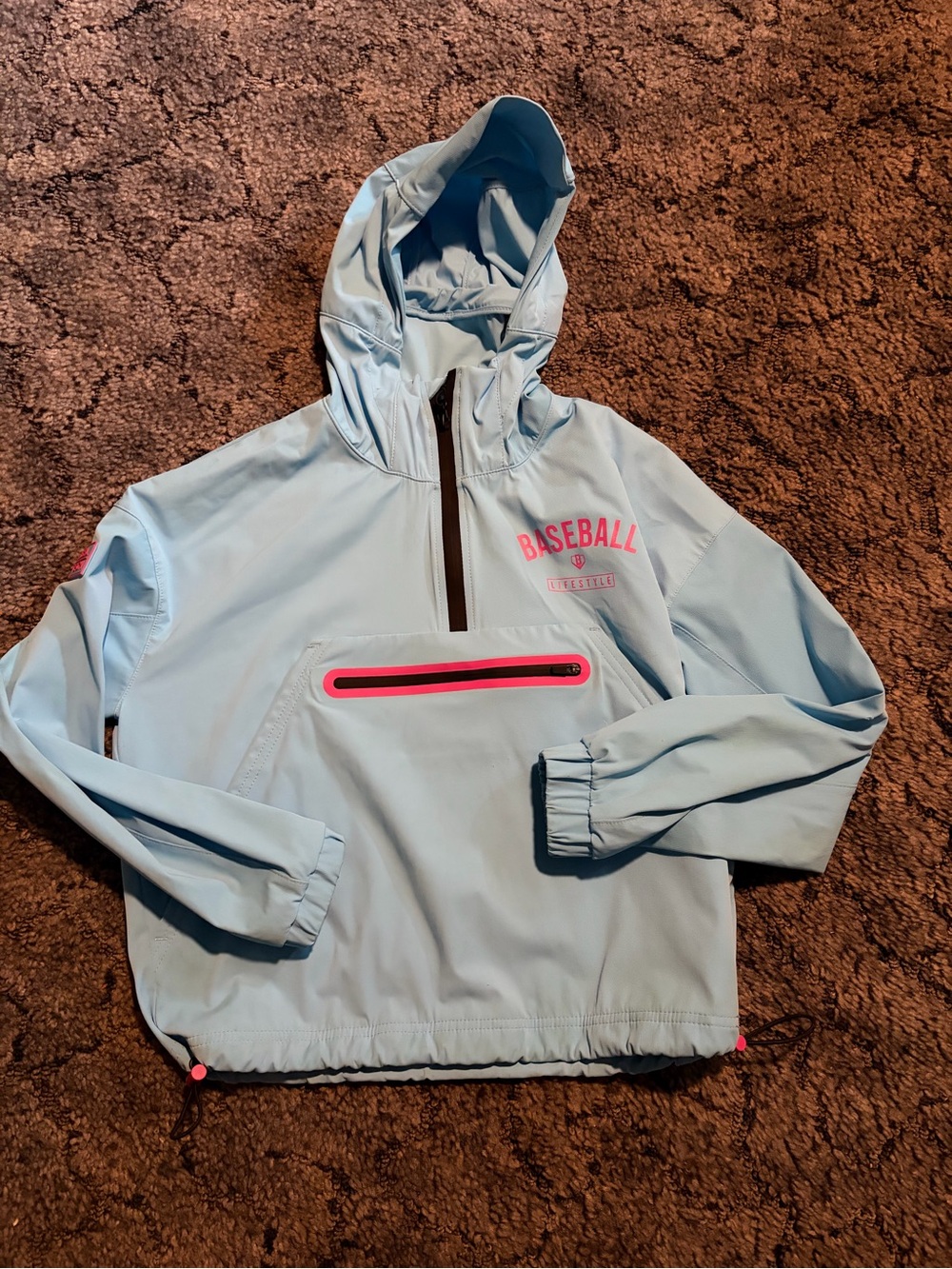 Baseball lifestyle windbreaker